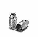 HOUBEN - Fass,E14,Stahl glanzverz.,mess. M10x1 Nippelg.,Außengew.,250V/2A/T230