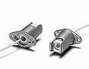HOUBEN - Fassung,R7s,Aluminium 250V/10A/T300,PTFE-Leitung 350mm Durchgangslöcher M3