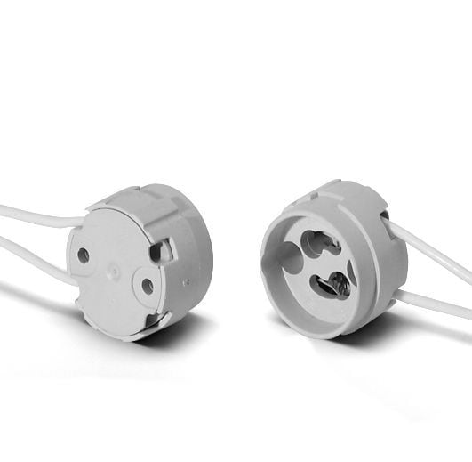 HOUBEN - Fassung,GU10/GZ10,LCP,schwarz PTFE Leitung 150mm