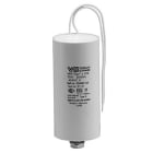 HOUBEN - Parallelkond.,weiß Typ A,Kapazität 30,0 µF,250V,50/60Hz m. Anschlussleit. 150mm