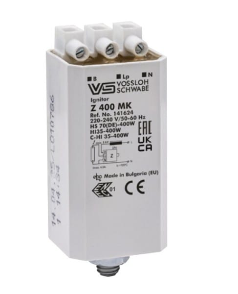 HOUBEN - Überlagerungszündgeräte HS-70-400 W HI 35 - 400 W, Z 400 M K