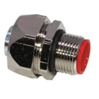 ANAMET - gerade Verschr. mit AG M20x1,5, Messing-vernickelt 1/2