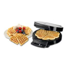 TRISA - Waffeleisen Herzform 1000W antihaft stufenlos schwarz