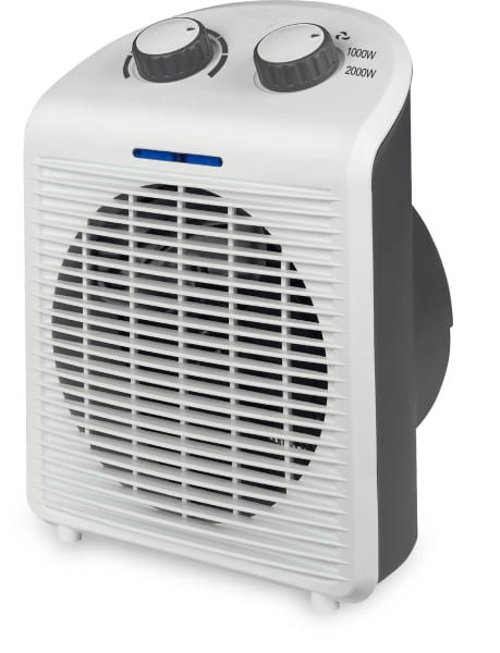 TRISA - Heizlüfter 1000/2000W 2St Therm Kipp/Überhitzungss kalt/warm