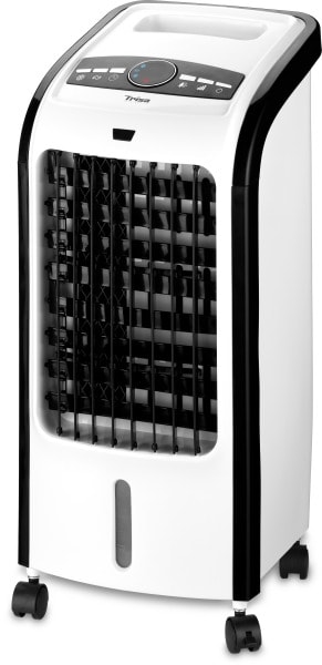 TRISA - Luftkühler 80W H:57cm 3St. Timer Fernb. 4L weiss-schwarz