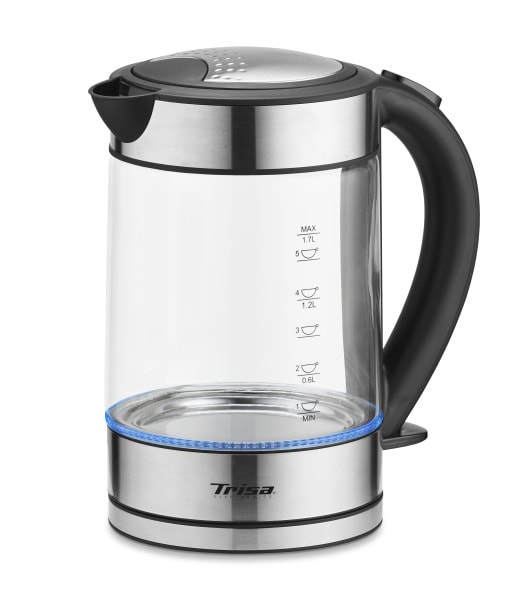TRISA - Wasserkocher 1850W 1.7L kabellos Glas-edst