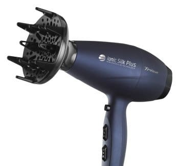 TRISA - Haarfön 1800W 3Temp/2Gebl. AC-Motor Ionen Coolt. Diff. bl-sw
