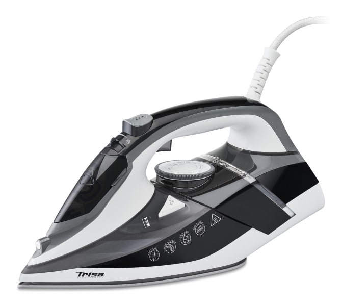 TRISA - Bügeleisen 2400W 350ml KeramikS. S-Absch. gr-sw-ws
