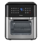 TRISA - Heißluftfritteuse 1600W 12L 60minTimer LED-Disp. 50-200G sw-si