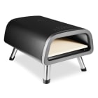 TRISA - Pizzabackofen 2200W 450G Pizzastein Ober-Unterhitze sw-si