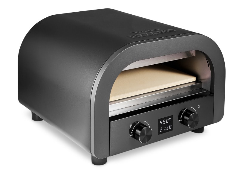TRISA - Pizzabackofen 2200W Pizzastein Ober-Unterh. Coolt Disp sw-si