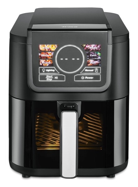 TRISA - Heißluftfritteuse 1500W 5L 100-200G Timer TouchDisp. sw
