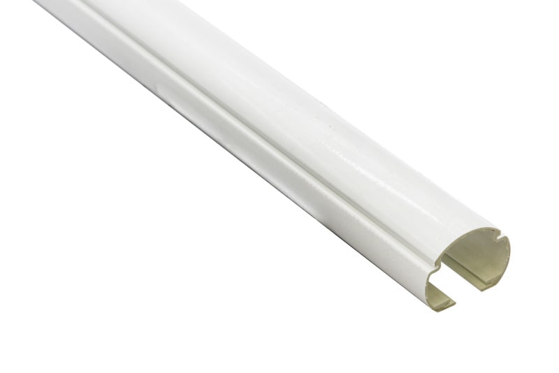 PRACHT - LTPG Lichtband-Trageschiene 3000mm (gerundetes Polyester, weiss)
