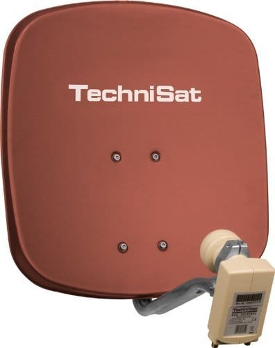 TECHNISAT - Offset-Antenne 45cm Aluminium Twin-LNB ro