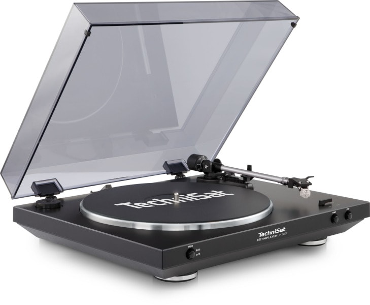 TECHNISAT - Plattenspieler Riemenantrieb USB 33rpm 45rpm sw