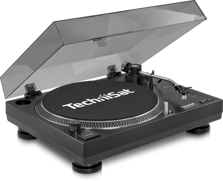 TECHNISAT - Profi-DJ-Plattenspieler Direktantr.Scratch-F 33/45rpm USB sw