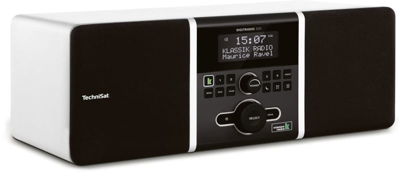 TECHNISAT - Radio 2x5W UKW DAB+ Timer RDS FB ws