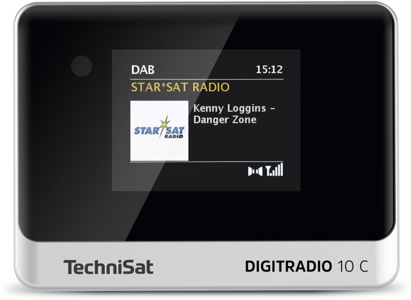 TECHNISAT - DAB+/UKW Empfangsteil/Radioadapter Farbdisp BT-Audostr sw-si
