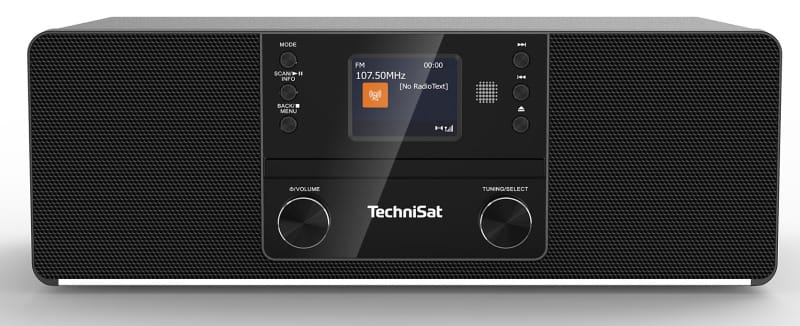 TECHNISAT - Radio 2x5W DAB+ UKW BT CD MP3 Weck-/Sleept. USB FB sw