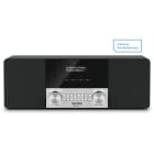 TECHNISAT - Stereoradio DVB/C 2x10W OLED AuxIn Uhr Fernbed. schwarz