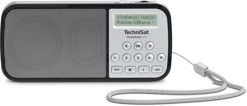 TECHNISAT - Radio tragb. 1W DAB+ UKW RDS USB MP3 Taschenlampe Akku si-sw