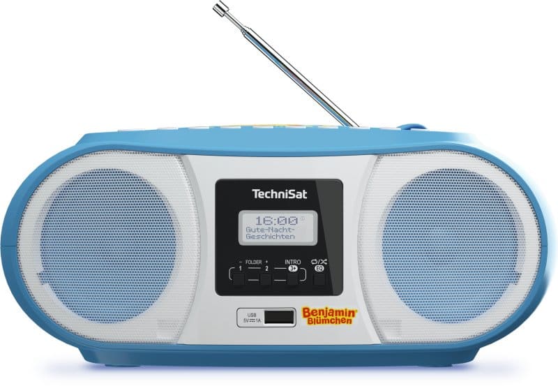 TECHNISAT - Boombox 3W UKW/DAB+ CD BT MP3 USB  BenjaminBlümchen bl-ws