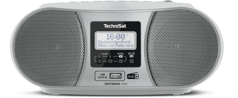 TECHNISAT - Boombox 3W UKW/DAB+ CD BT MP3 USB Weck-/Sleept.  si
