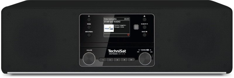 TECHNISAT - VG!Internetradio 40W BT UKW DAB+ CD MP3 WLAN App USB FB sw