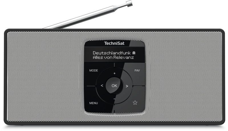 TECHNISAT - Radio tragb. 2x1W Akku/Netz UKW DAB+ Bluetooth sw-ws