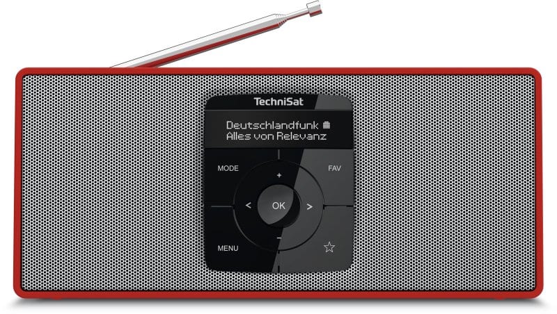 TECHNISAT - Radio tragb. 2x1W Akku/Netz UKW DAB+ Bluetooth ro-si