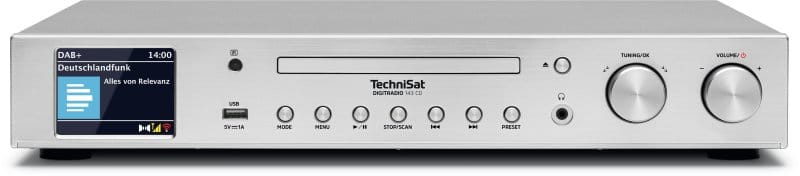 TECHNISAT - Hifi-Komponente f. Empfang v. DAB+ CD MP3 Streaming USB si