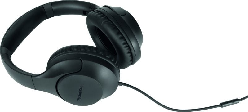TECHNISAT - Kopfhörer Bügel kabelgeb. Micro sw