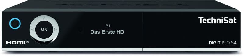 TECHNISAT - Twin HDTV Sat-Receiver 1HDMI ISIO-Internet CI+ USB-Aufn. sw