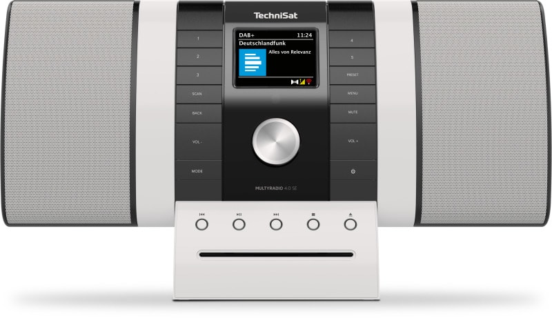 TECHNISAT - Internetradio 20W UKW/DAB+ CD BT Spotyfy USB/MP3 App sw-ws