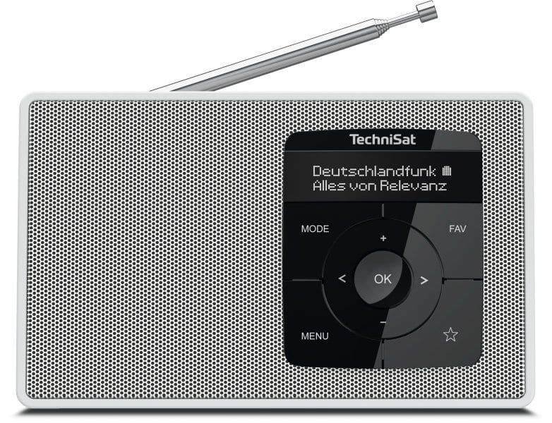 TECHNISAT - Radio tragb. 1W UKW/DAB+ RDS BT AkkuWeck/Sleept ws