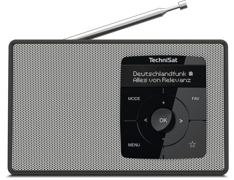 TECHNISAT - Radio tragb. 1W UKW/DAB+ RDS BT AkkuWeck/Sleept sw-ws