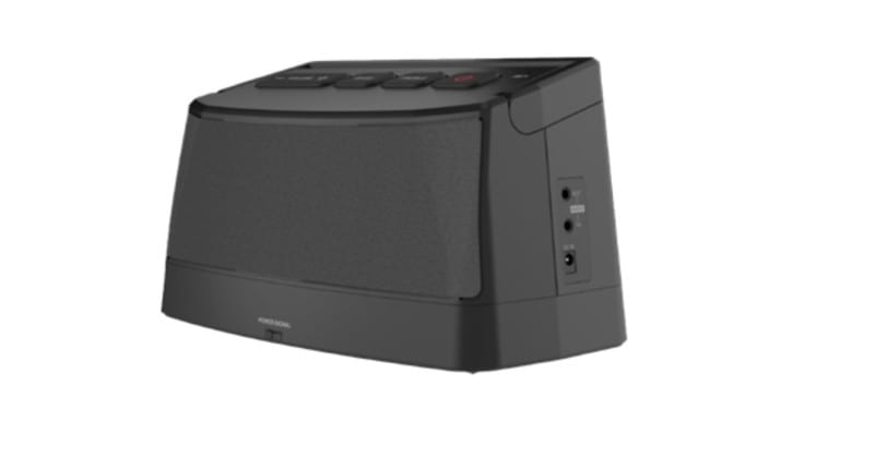 TECHNISAT - TV Sprachverstärker 2x2W Stereo tragb.LS RW:25m Dockingst sw