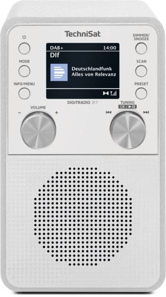 TECHNISAT - Radio 3W UKW/DAB+ RDS BT Weck/Sleept. ws