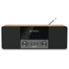 TECHNISAT - Radio 2x10W UKW/DAB+ RDS CD MP3 BT ASA Weck-/Sleept. Ladef. FB eiche
