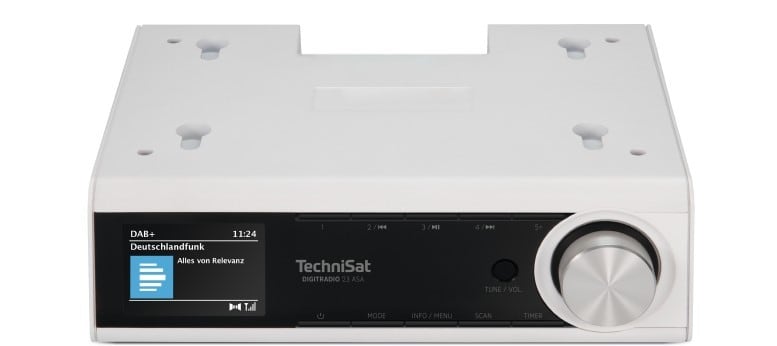 TECHNISAT - Küchenradio 3W UKW/DAB+ RDS BT Weck-/Sleept. ASA ws