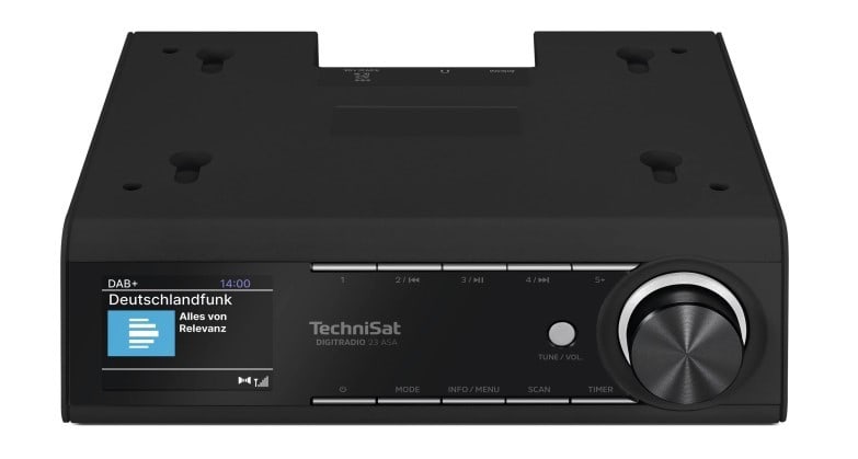 TECHNISAT - Küchenradio 3W UKW/DAB+ RDS BT Weck-/Sleept. ASA sw