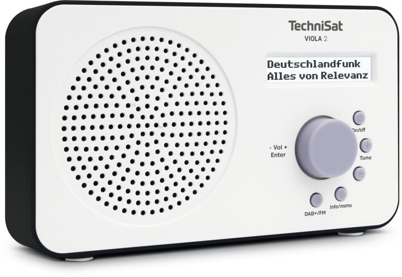 TECHNISAT - Radio tragb. 1W DAB+ UKW RDS Batt/Netz ws-sw