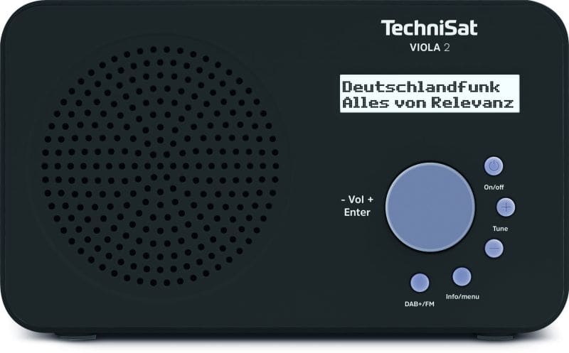 TECHNISAT - Radio tragb. 1W DAB+ UKW RDS Batt/Netz sw