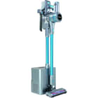 TECHNISAT KG - VG! Handstaubsauger 29.6V Akku 0.8L 60min Hepa13F Absaugstat. bl-anth