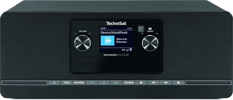 TECHNISAT - Radio 2x5W DAB+ UKW BT CD MP3 Weck-/Sleept. USB FB sw