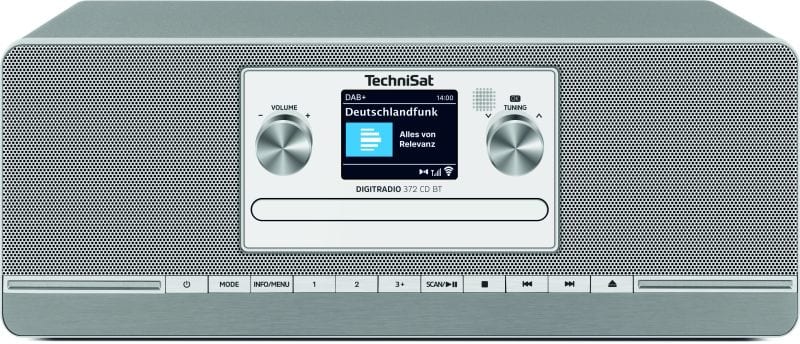 TECHNISAT - Radio 2x5W DAB+ UKW BT CD MP3 Weck-/Sleept. USB FB si