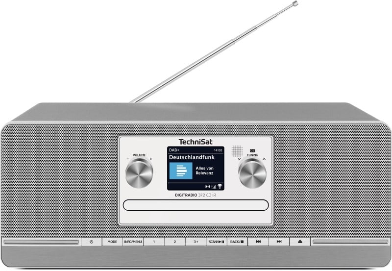 TECHNISAT - Internet-Radio 2x5W DAB+ UKW BT CD MP3 Weck/Sleept USB FB si