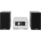 TECHNISAT - Micro-Hifi-System 2x20W DAB+ UKW BT CD MP3 WLAN USB FB si/sw
