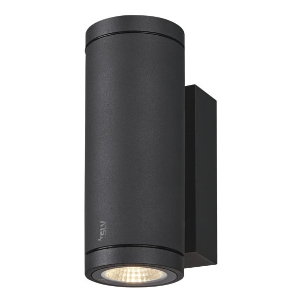 SLV - Outdoor LED Wandaufbauleuchte anthrazit CCT 3000/4000K