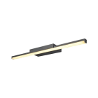 SLV - GLENOS® 60, Indoor LED Spiegelleuchte schwarz CCT switch 3000/4000K